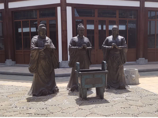 恒大集團?；◢u特色街區(qū)銅雕塑工程